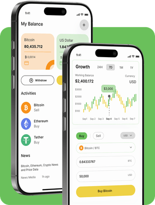 Garlenix AI trading platform with live market data